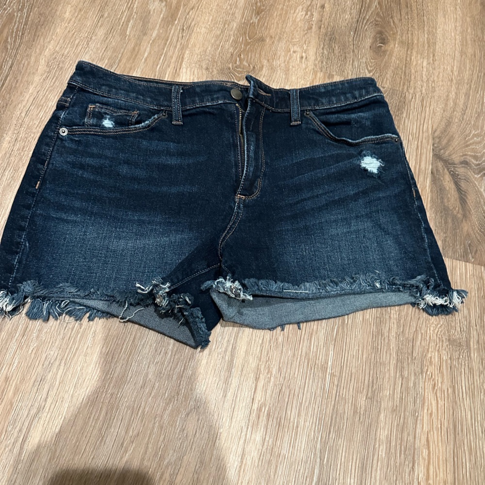 Universal Thread high rise shortie denim short -size 8